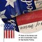 God Bless America 4th of July Home Decorative Garden Flag 12x18